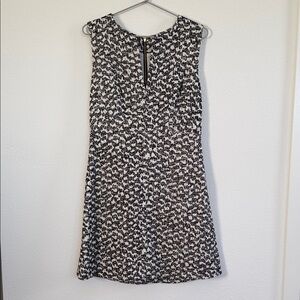 Diane Von Furstenberg Black and White Mini Dress
